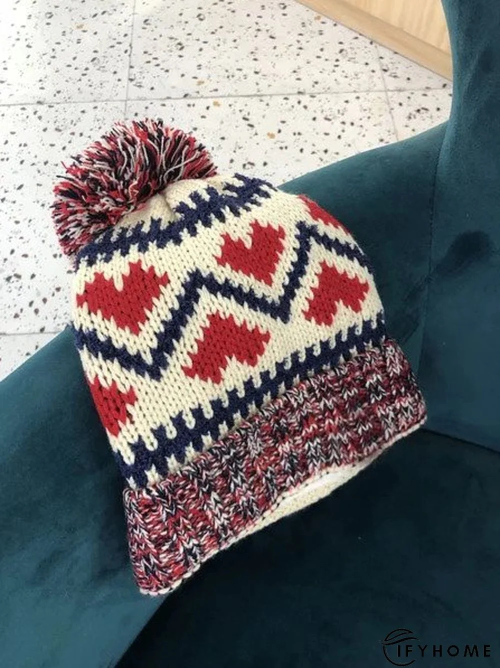 Vintage Bohemian Love Heart Warm Hat | IFYHOME