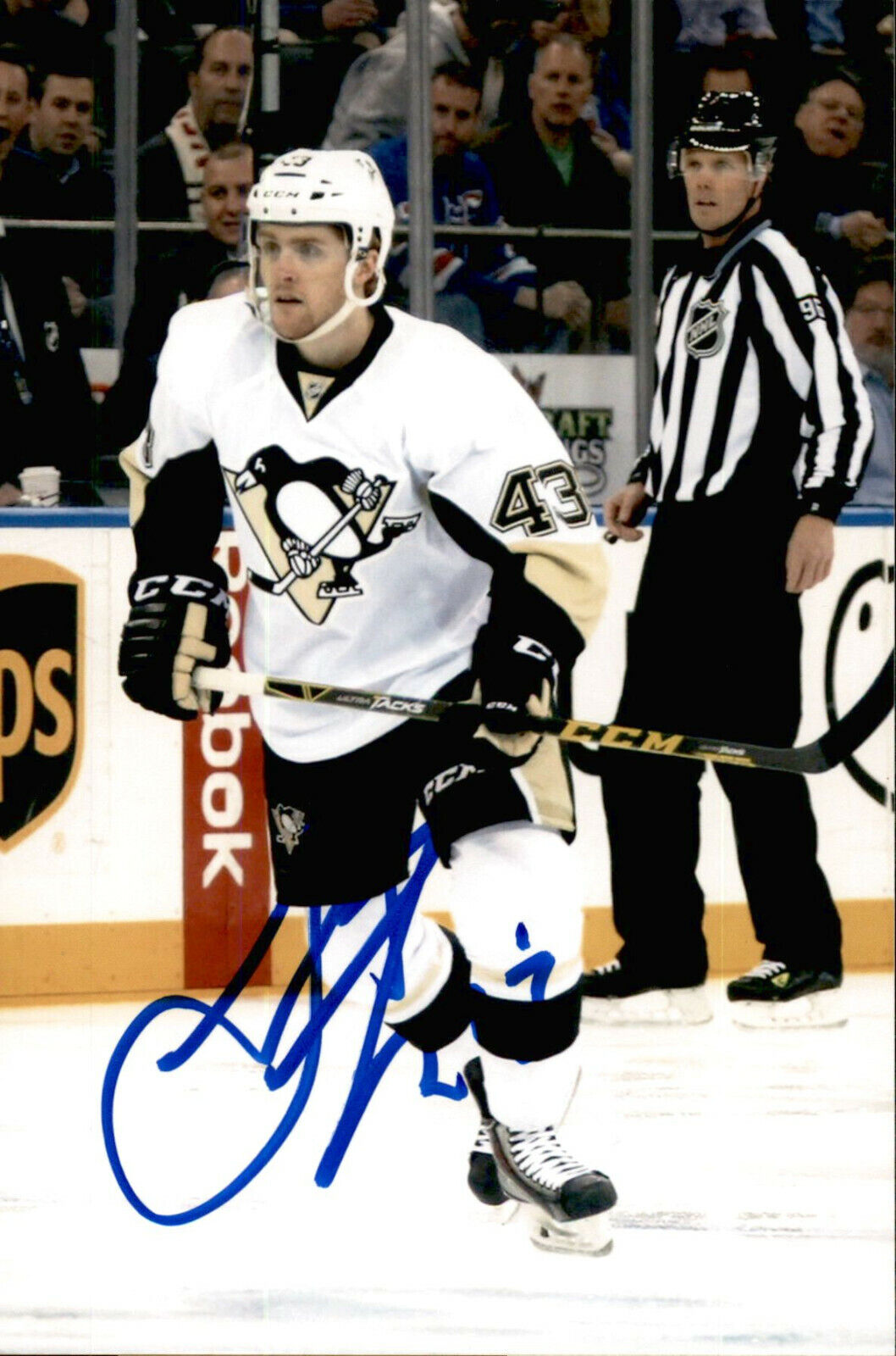 Scott Wilson SIGNED 4x6 Photo Poster painting PITTSBURGH PENGUINS / DETROIT RED WINGS #15