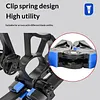 2 Sizes Archery Compound Bow Stand Lightweight Portable Rubber ABS Foldable Hunting Bow Holder Rack for Bowhunting Accessories