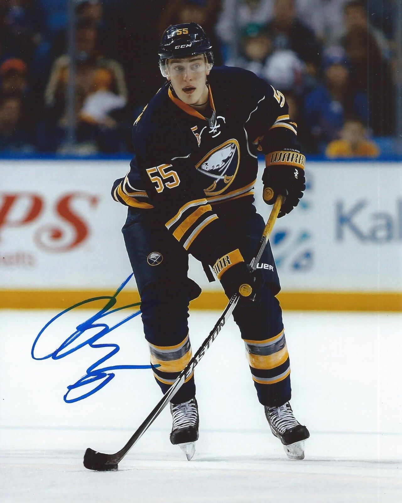 Rasmus Ristolainen Signed 8x10 Photo Poster painting Buffalo Sabres Autographed COA D