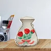 (US Local)Acrylic Wooden Rose Bag Shape Diamond Painting Piggy Bank Storage Box Kit