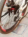 Bicycle Display Stand Wheel Hub Repair Rack MTB Bike Floor Parking Holders