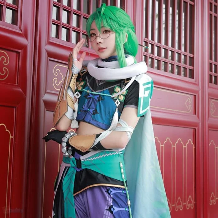 Genshin Toys Baizhu Cosplay Costume 