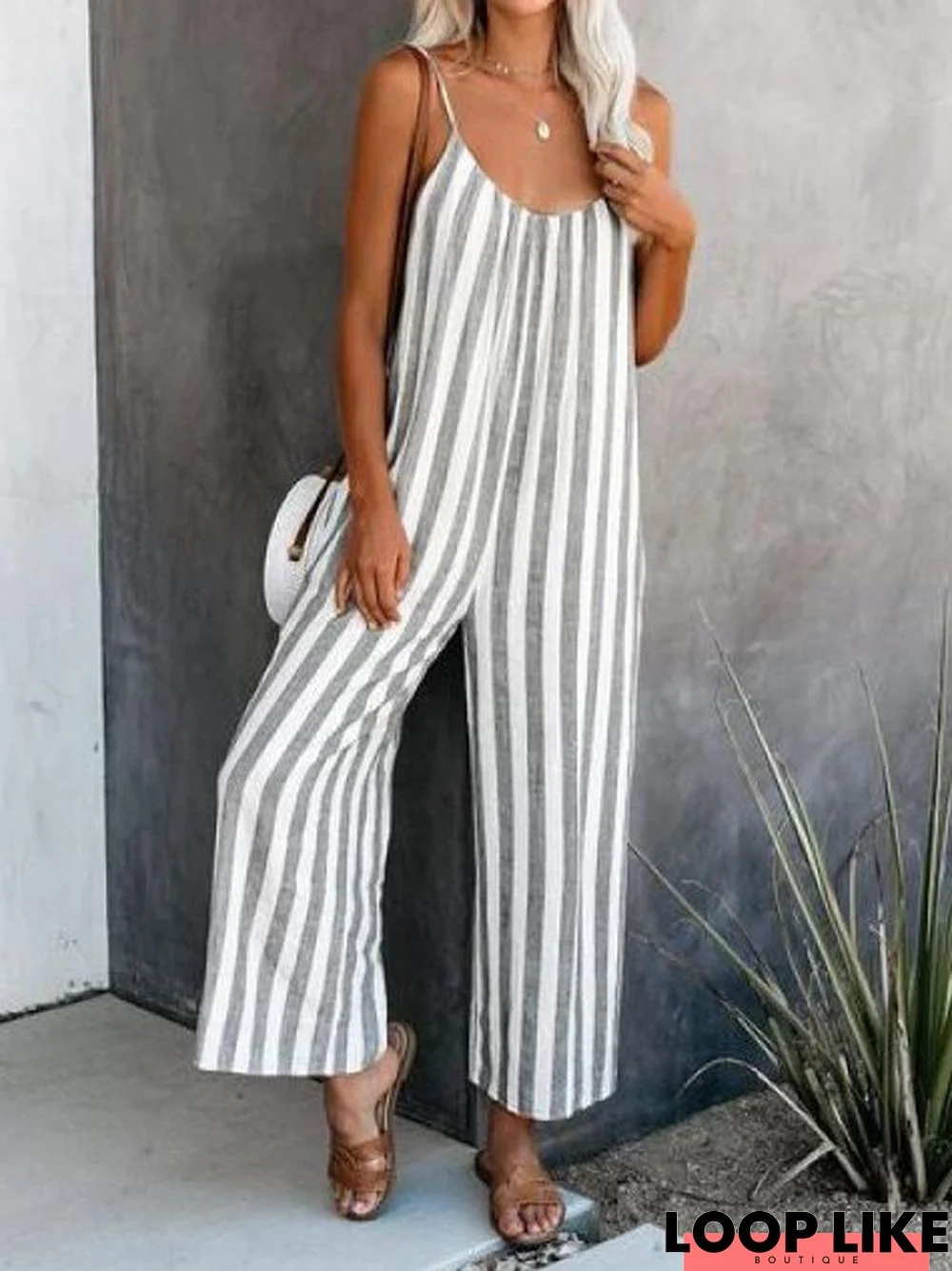 Striped printed Jumpsuits