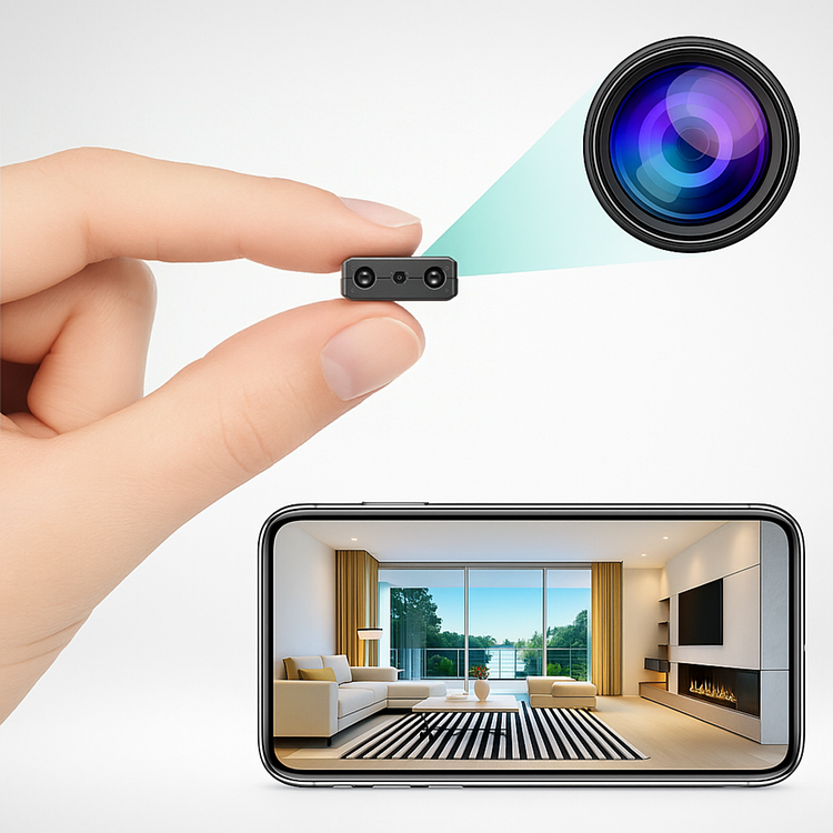 Micro HD Video Camera with WiFi and Audio
