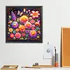 Diamond Painting -DIY Round Drill Flowers(40x40cm)