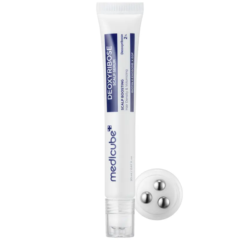 Deoxyribose Scalp Serum Roll-On – Fuller-Looking Hair & Scalp Strengthening Serum