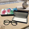 2pcs Feather Diamond Painting Glasses Box Eyeglasses Case Glasses Storage Case Kit