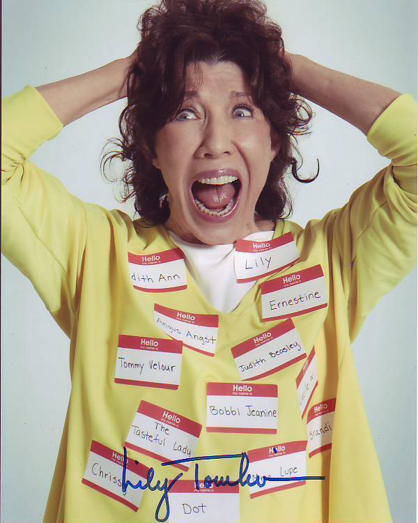 LILY TOMLIN signed autographed Photo Poster painting