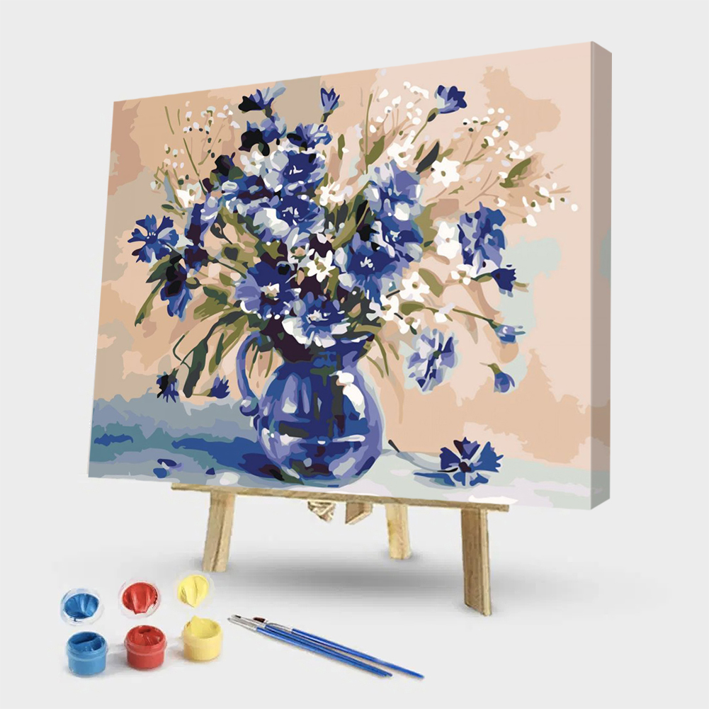 

40*50CM - Paint By Numbers - Purple Flower, 501 Original