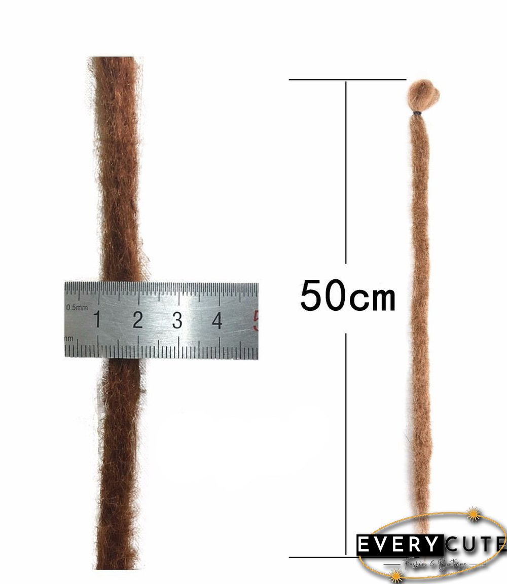 Wig Dirty Plait Handmade Dirty Plait Reggae Dirty Plait 20 Inch Monochrome