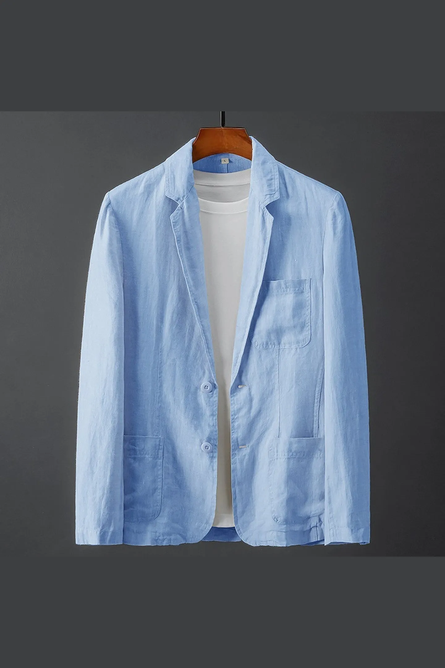 Men's Linen-Cotton Blazer &ndash; Lightweight Summer Tailoring