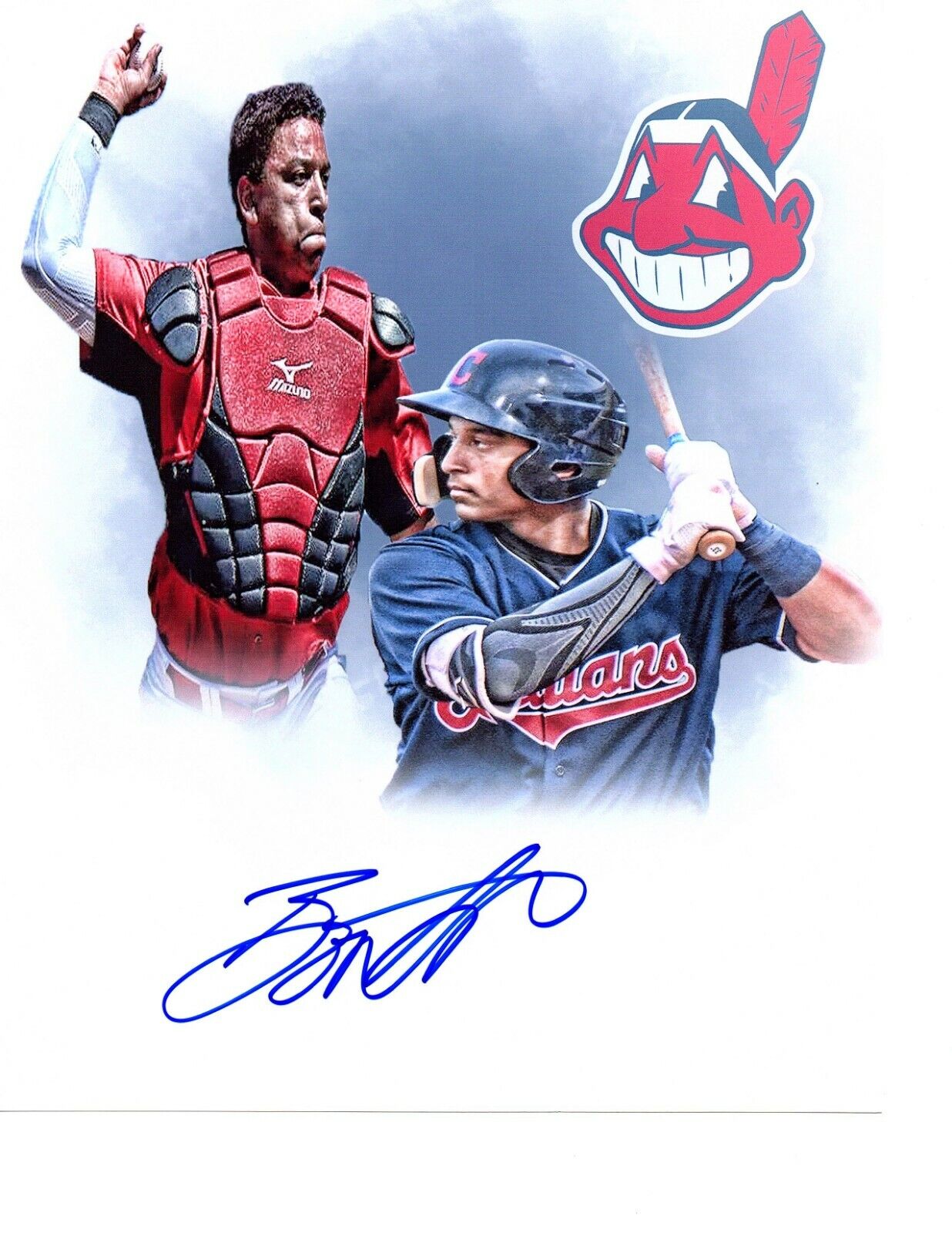 Bo Naylor signed 8x10 Photo Poster painting autograph Cleveland Indians Prospect baseball Noah!