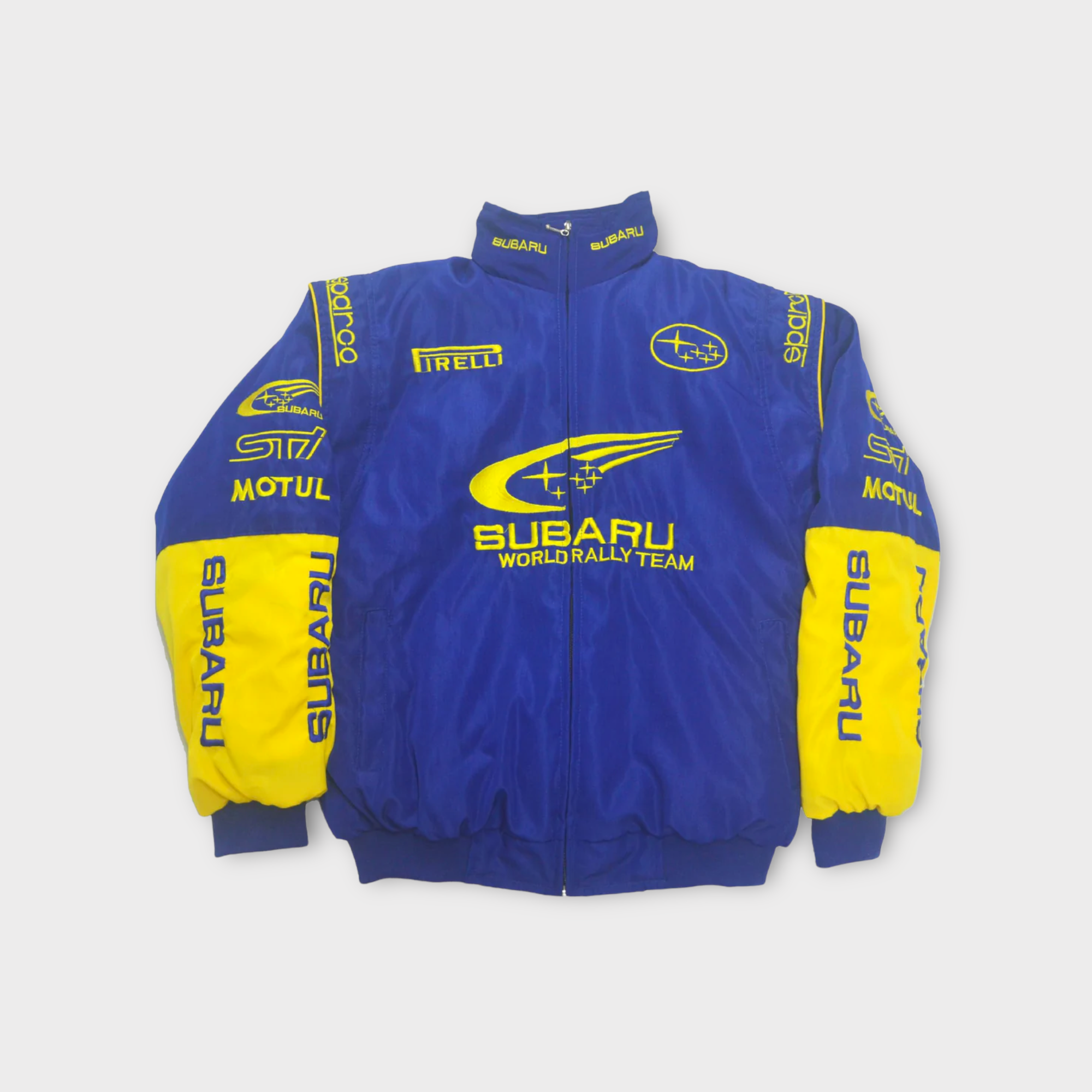 Blue Subaru Jacket