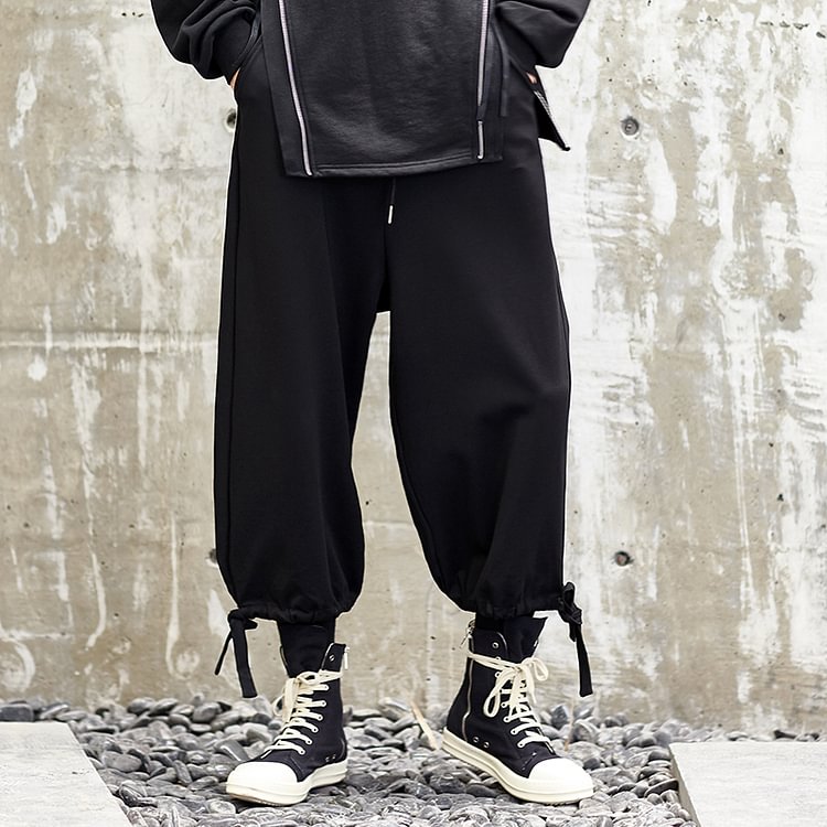 Dawfashion-Original RO New Style Yohji Yamamoto Loose Yohji Dark Japanese Harem Men's Casual Pants -Yamamoto Diablo Clothing