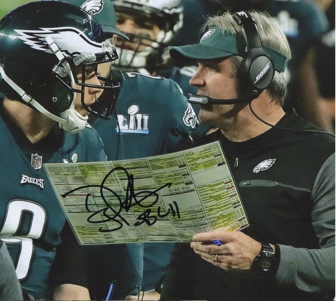 Doug Pederson Autographed Signed 8x10 Photo Poster painting ( Eagles ) REPRINT