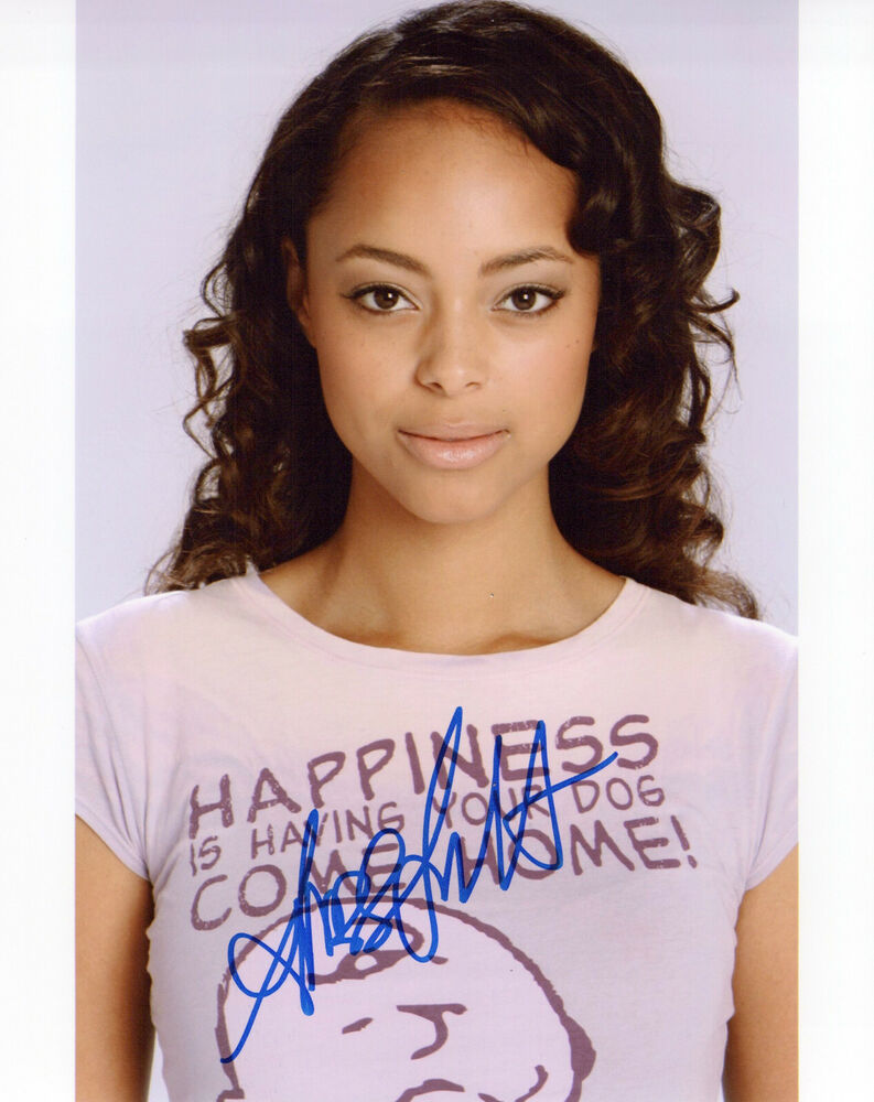 Amber Stevens glamour shot autographed Photo Poster painting signed 8x10 #6