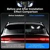 Car Demon Eye Solar Window LED Light Breathing Glow Wireless