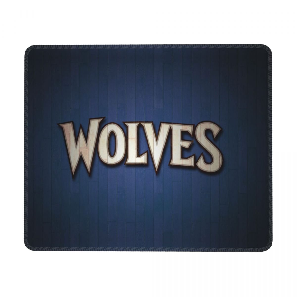 Minnesota Timberwolves Name Logo Square Mouse Pad for Wireless Mouse