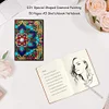 Mandala 5D DIY Diamond Art Painting Notebook Kit 50 Pages A5 Rhinestone Art Painting Notebook Kit for Adults Beginners Holiday Birthday Gift