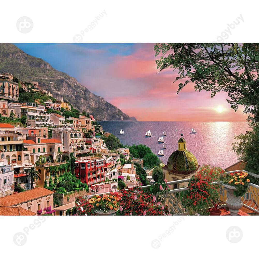 

1000pcs DIY Sunet House Paper Puzzles Toy Children Adult Educational Jigsaw, 501 Original