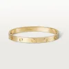 CARTIER LOVE bracelet, yellow gold 750/1000