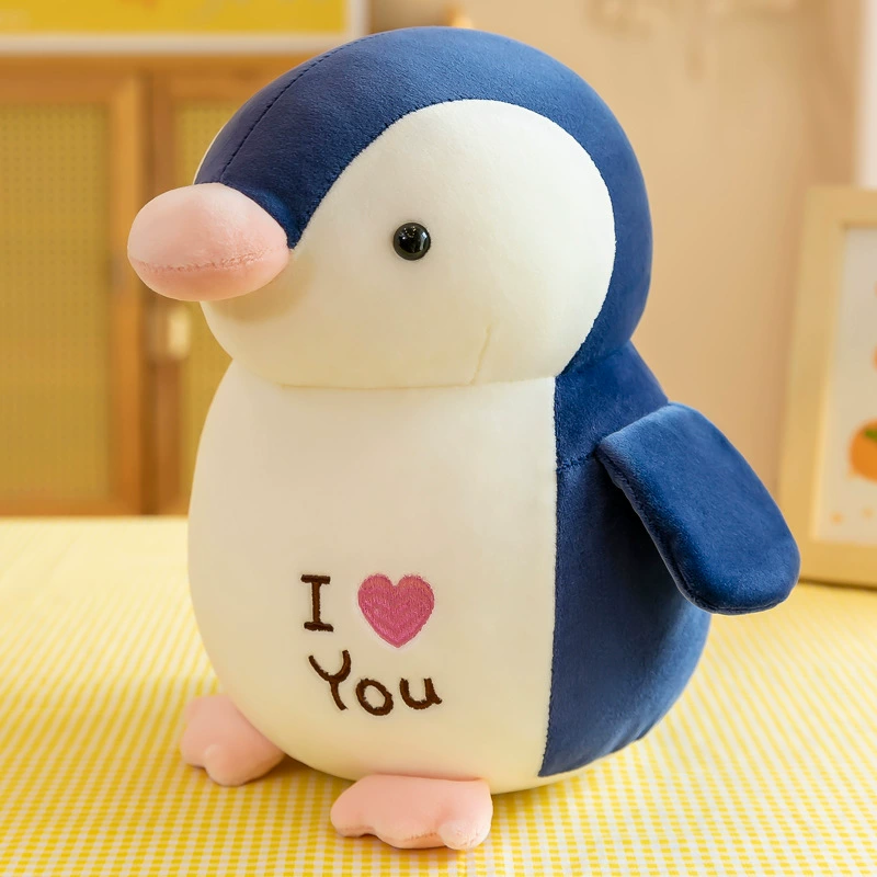 Little Penguin Plush Toy | Stuffed Animal | Gifts for Kids（Dark Blue）