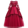 Party Kid Girl Wedding FlowerPrincess Pageant Long Dresses
