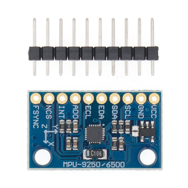 GY-9250 MPU-9250 9-Axis Sensor Module I2C/SPI Communications Thriaxis Gyroscope + Triaxial Accelerometer+Triaxial Magnetic Field