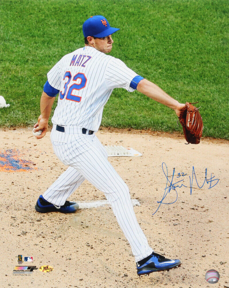 Steven Matz Signed New York Mets 16x20 Photo Poster painting (MAB Hologram) MLB