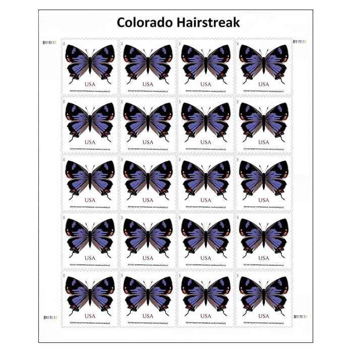 Colorado Hairstreak Stamps 2021Colorado Hairstreak Stamps 2021