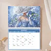 Beauty 2027 DIY Diamond Painting Calendar for Adults Wall Ornaments Diamonds Arts Dates 11.81x9.45 Inch Gem Painting Art Walls Date for Home Business Office Planning Decor