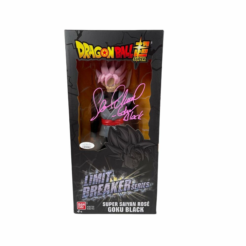 Sean Schemmel Autographed Dragon Ball Z Goku Black Rose 12 Inch Figure