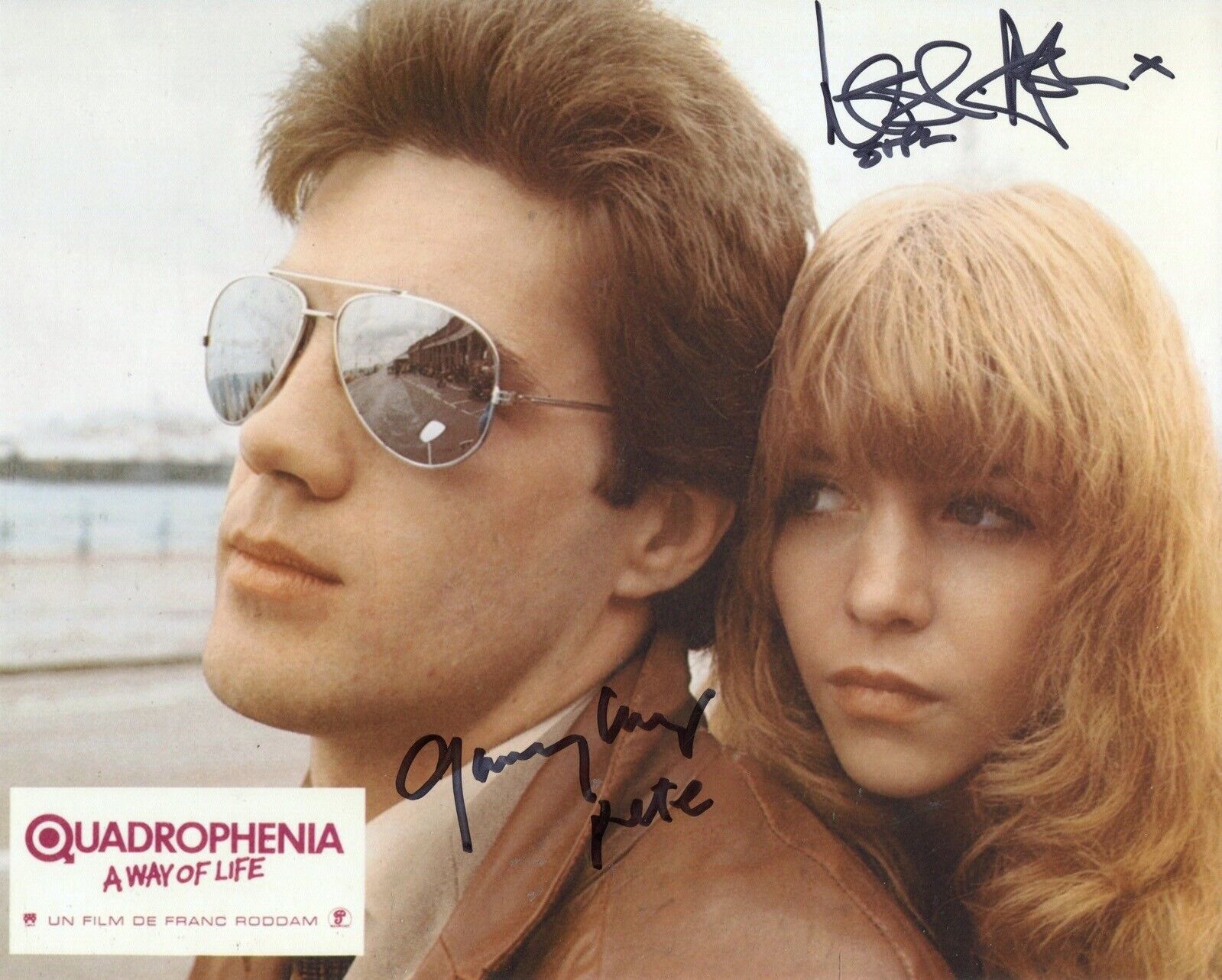 Garry Cooper and Leslie Ash signed QUADROPHENIA 8x10 movie Photo Poster painting - UACC DEALER