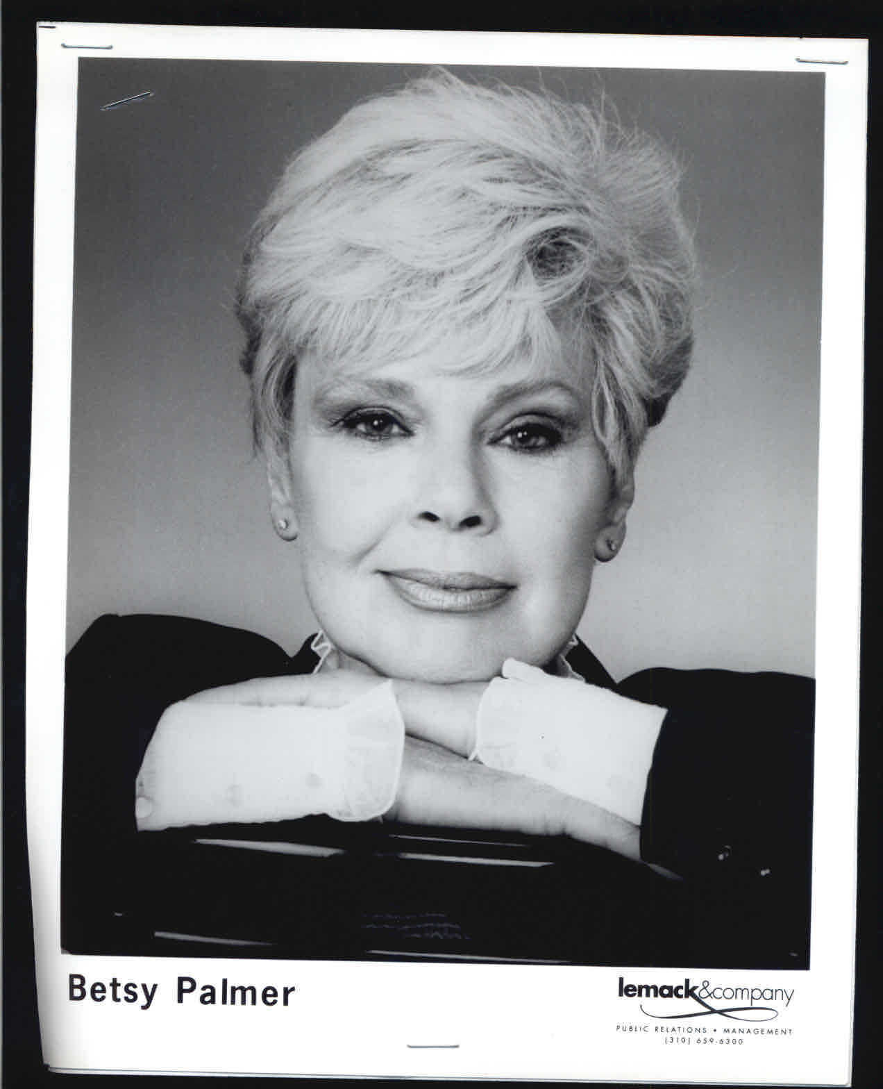 Betsy Palmer - 8x10 Headshot Photo Poster painting w/ Resume - Friday the 13th