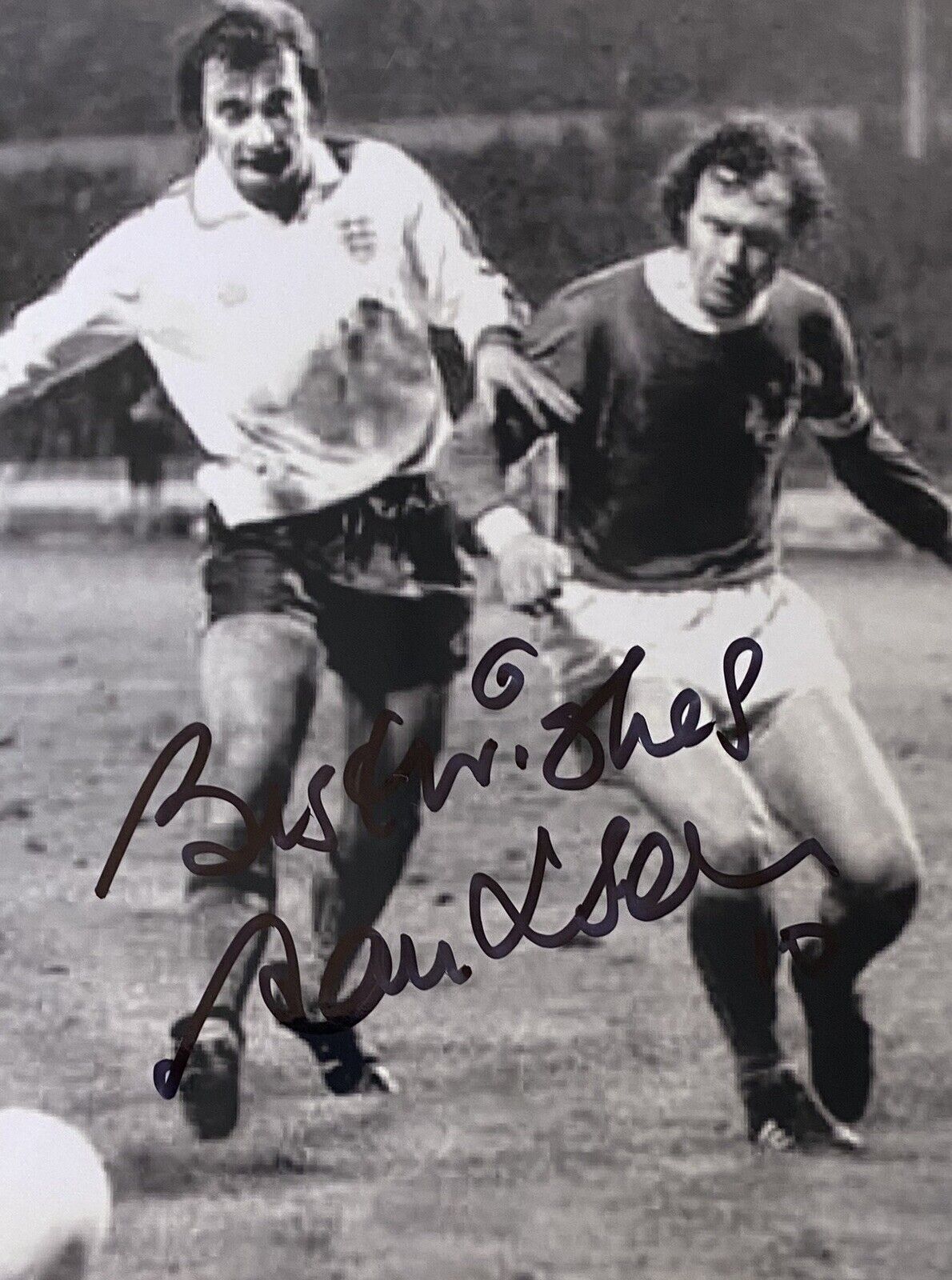 Alan Hudson Genuine Hand England 6X4 Photo Poster painting