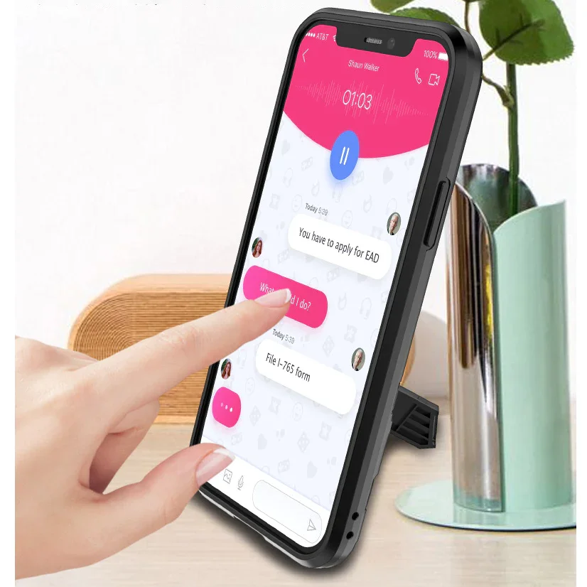 Apple 13/14 Precision Hole Drop Stand Phone Case