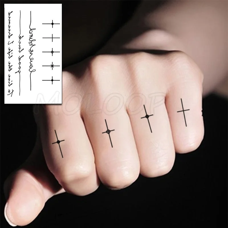 Water Transfer Tattoo Heart-shaped Lifeline Tattoo Body Art Waterproof Temporary Fake Flash Tattoo for Man Woman Kid 10.5*6cm