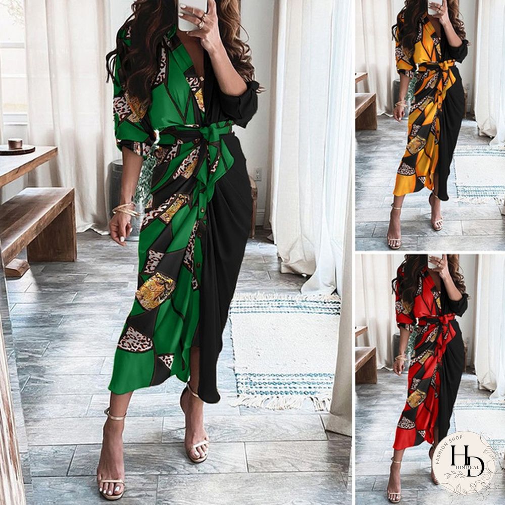 Plus Size Womens Elegant Floral Print High waist Sexy Slim Pencil Dress Holiday party