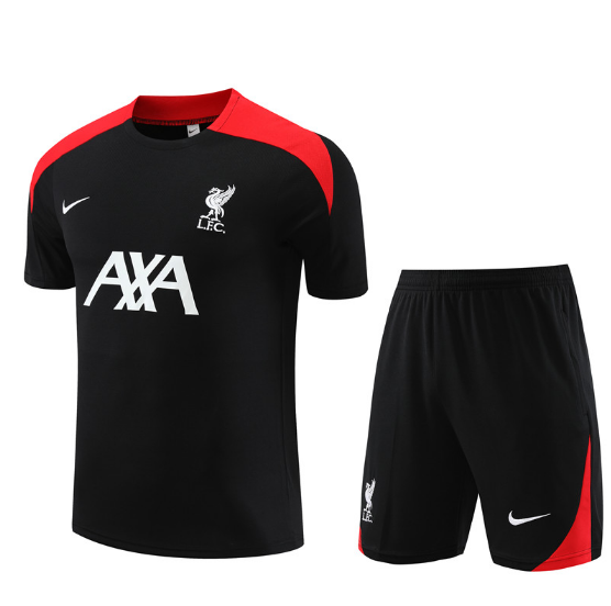 24/25 Liverpool Training Kit Black Football shirt Thai Quality