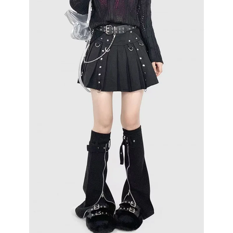 Nigikala Nigikala Loose Rope Zippered Sweater Fashion Hot Girl Dress Thick Sports Coat Peumen Autumn Winter