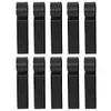 10pcs/Set Safety Helmet Headlight Clips Easy To Install Headlamp Mount Hook