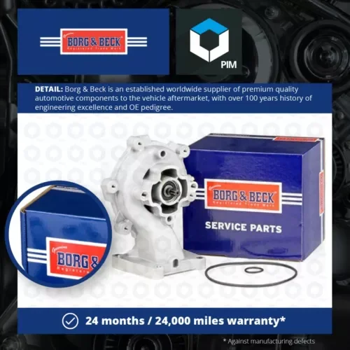 Water Pump fits JAGUAR X TYPE X400 2.2D 05 to 09 QJBA Coolant B&B C2S40043 New Parts