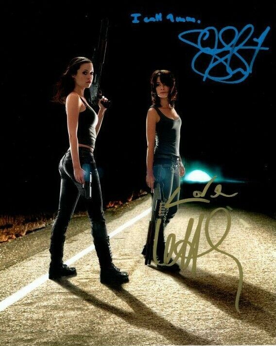 SUMMER GLAU & LENA HEADEY autographed signed TERMINATOR Photo Poster painting