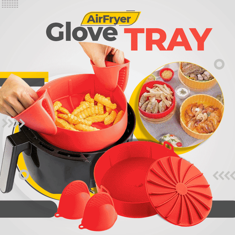 Air Fryer Glove Tray Kit