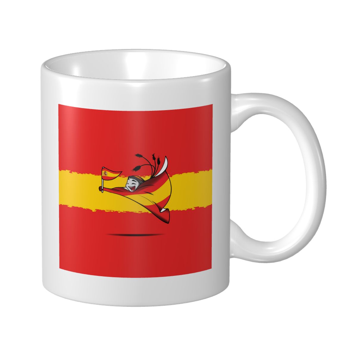 Spain World Cup 2022 Mascot Ceramic Mug