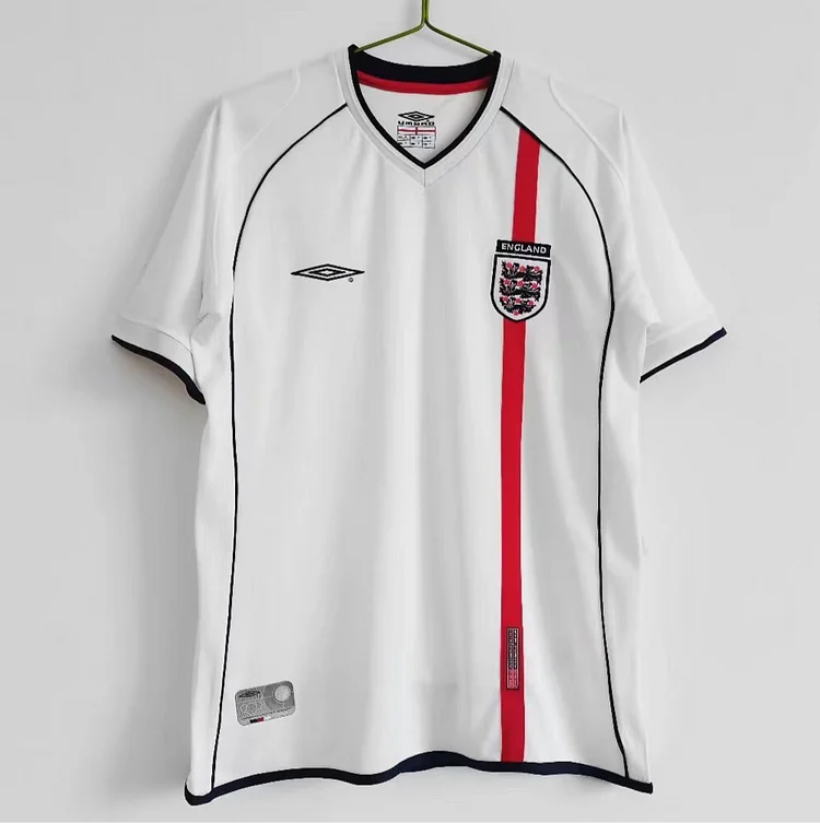 2002 England Home Retro Shirt