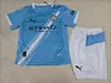 Joyfball 2025/2026 Kids Size Manchester City Home Football Shirt 1:1 Thai Quality