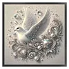 (Stamped/Counted) White Dove-14CT Cross Stitch 45*45cm tapestrymarket