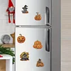 6pcs DIY Halloween Pumpkin Acrylic Special Shape Diamond Painting Fridge Magnet